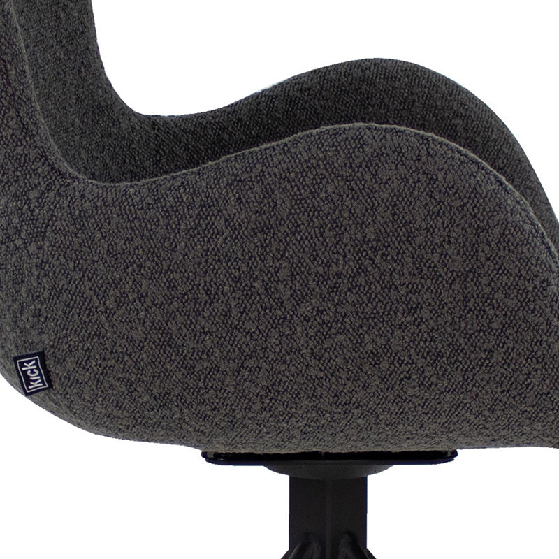 Swivel chair - Novi Dark Grey