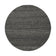 Round Wool Rug - Feline Anthracite/Blended