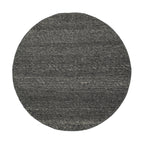Round Wool Rug - Feline Anthracite/Blended