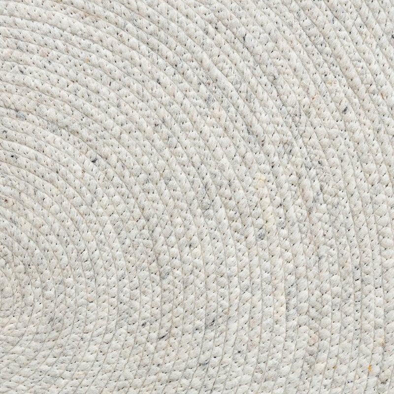 Round Wool Rug - Wise Grey/Blended