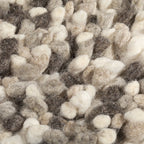 Wool floor rug - Halette Beige/Mottled
