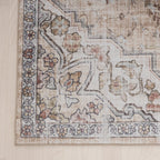 Oriental Rug - Leyla Medallion Taupe