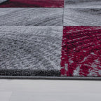 Modern rug - Plus Red 8003