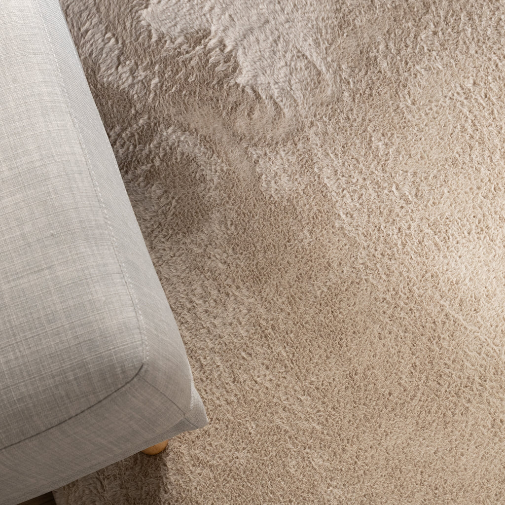 Soft Low-Pile Rug – Cozy Beige