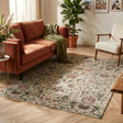 Floral rug - Rosie Beige