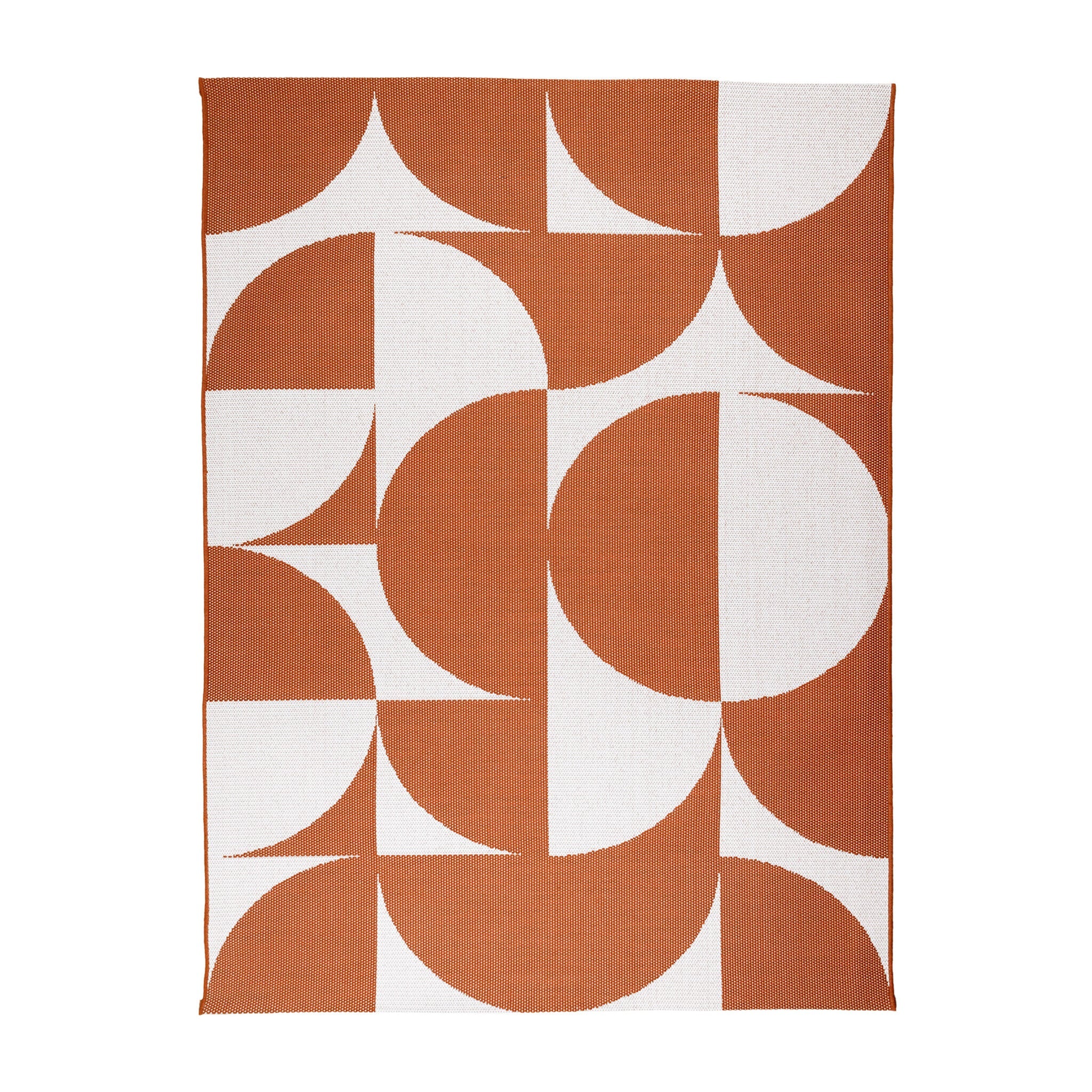 Outdoor Rug - Summer Shapes Terracotta