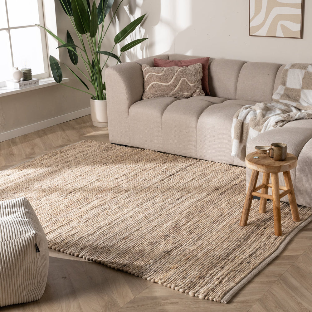 Wool Rug - Feline Taupe/Blended