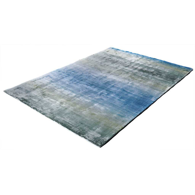 Viscose floor rug - Rachelle Blue/Green