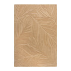 Modern floor rug - Solacio Leaves Terra