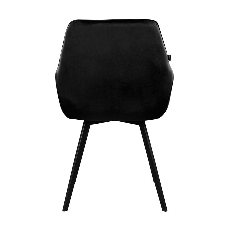 Velvet Dining Chair - Karl Black