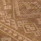 Jute Outdoor Rug - Mavi Medallion Brown/Cream