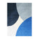 Geometric Rug – Swing Circles Blue