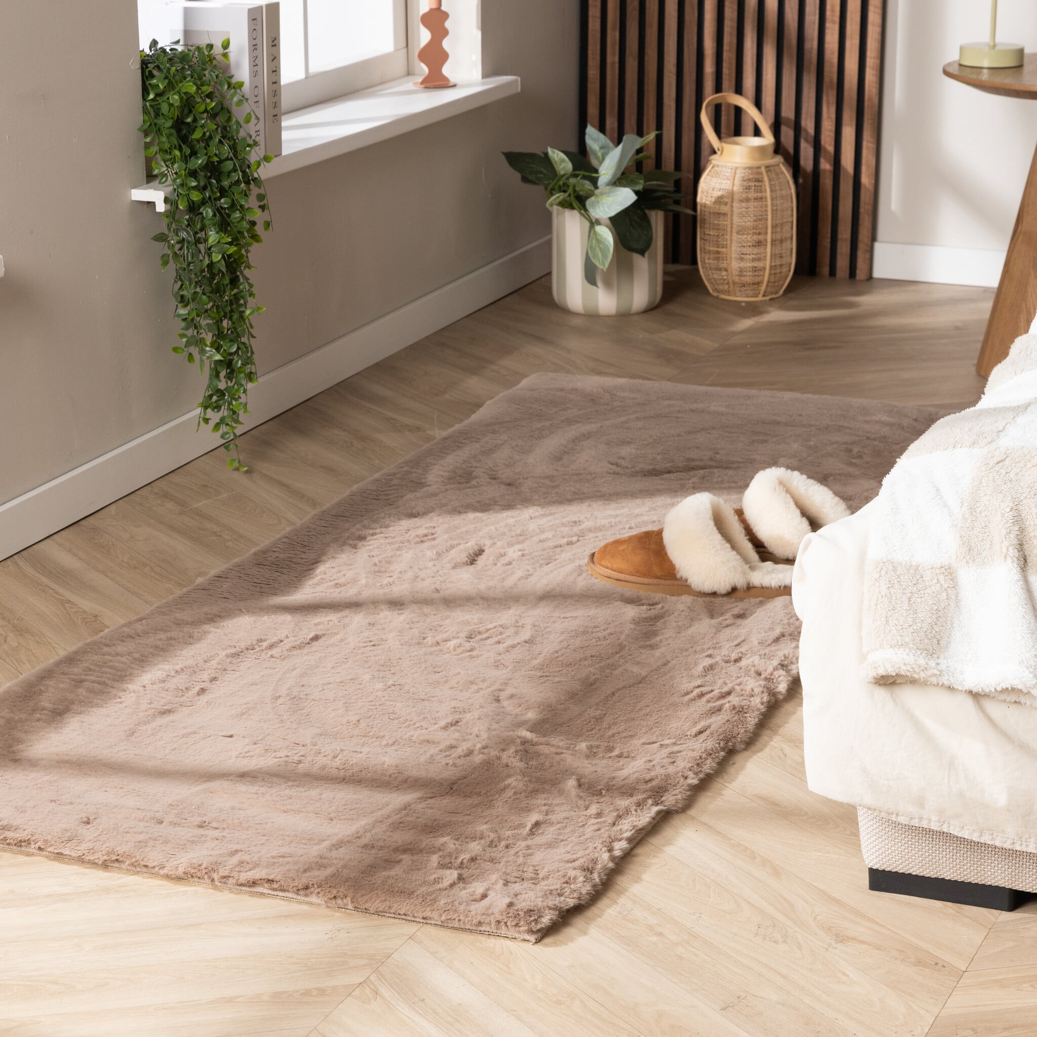 Soft High Pile Runner - Comfy Supreme Taupe