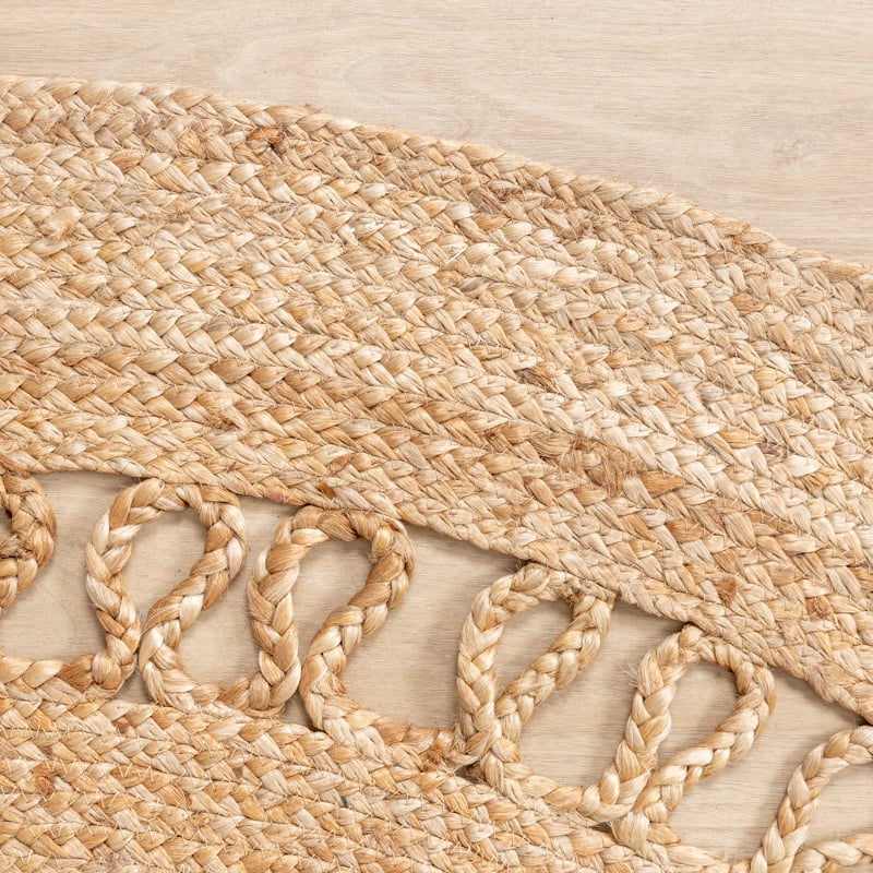 Jute Rug - Fair Round Rattan Natural