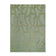 Modern floor rug - Thor Green 4141
