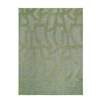 Modern floor rug - Thor Green 4141