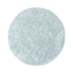 Round High Pile Rug - Lofty Light Blue