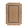 Jute floor rug - Grazo Natural/Grey