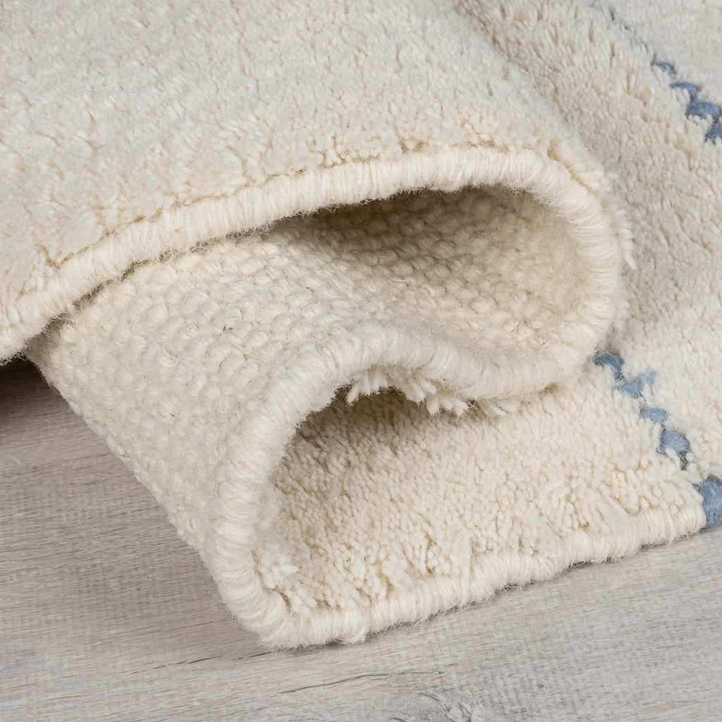 Japandi Floor Rug - Dotto Geo White