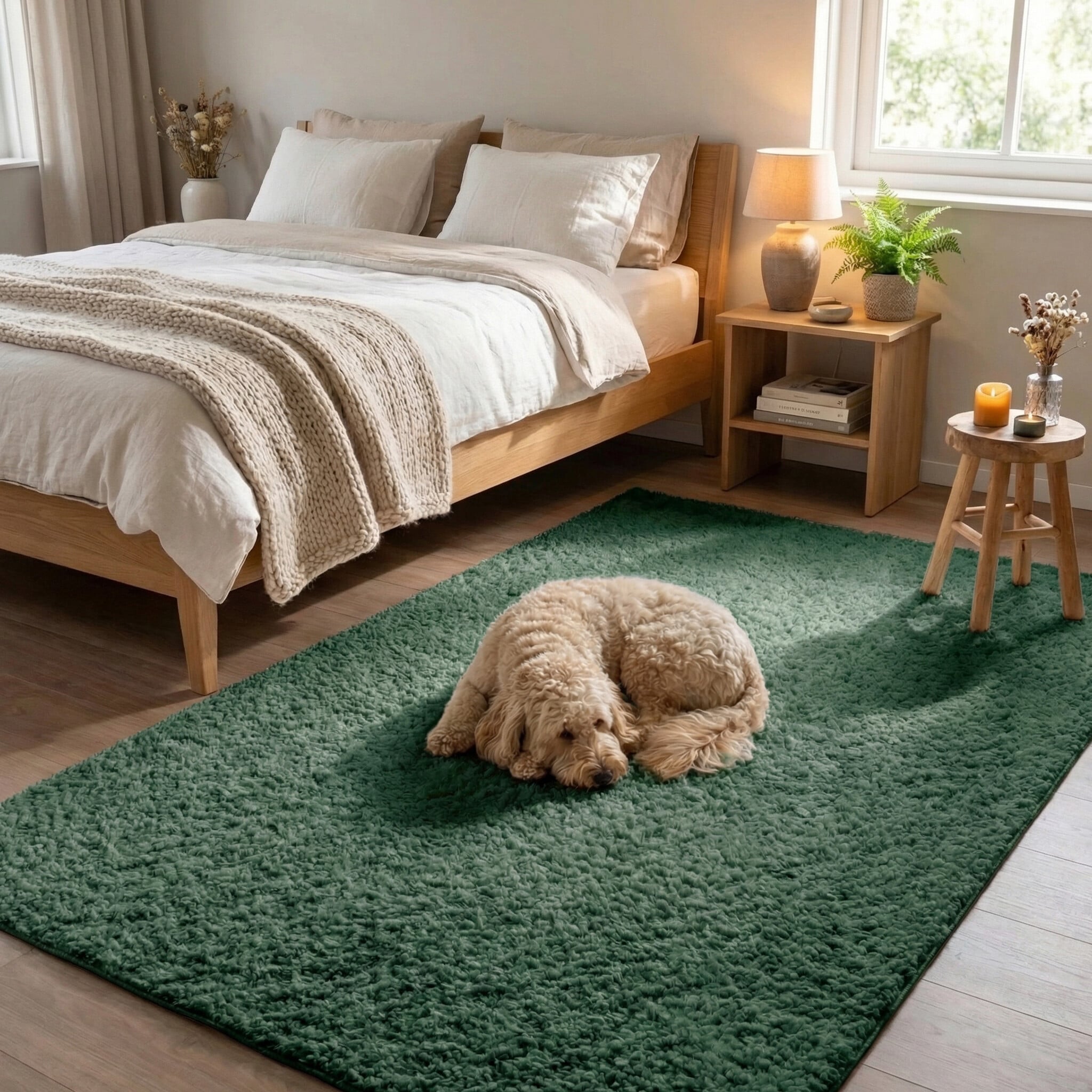 Fluffy Rug – Bobby Green