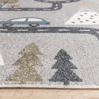 Washable Kids Rug - Ravi Road Multicolour