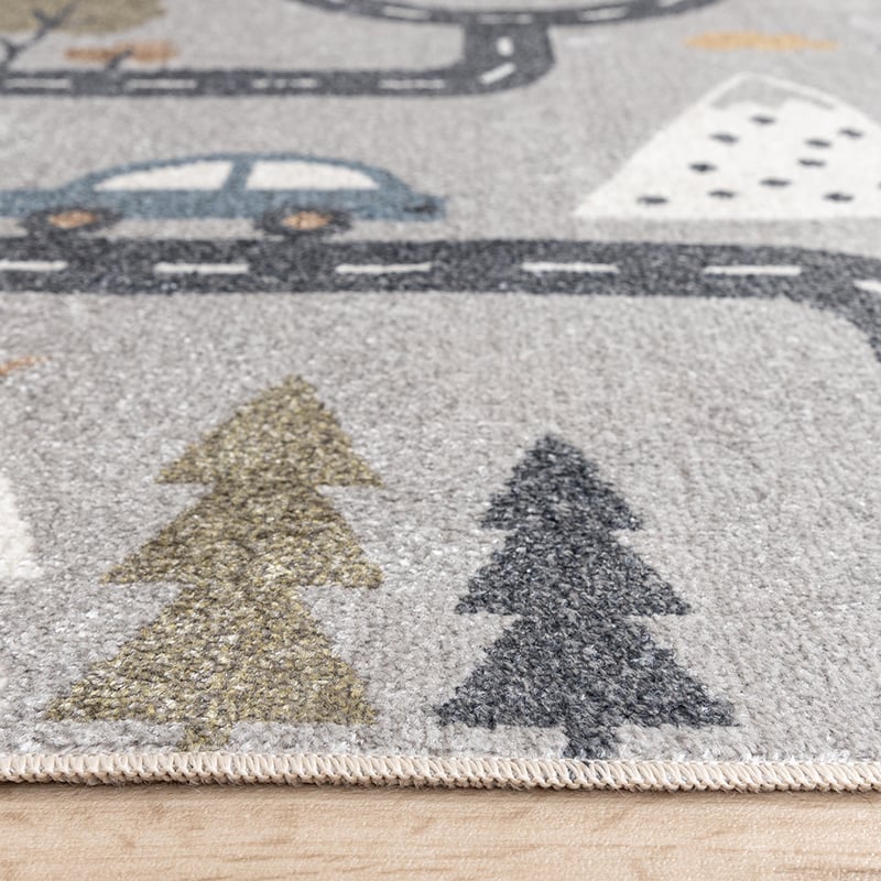 Washable Kids Rug - Ravi Road Multicolour