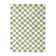 Retro Rug - Gambit Green/White