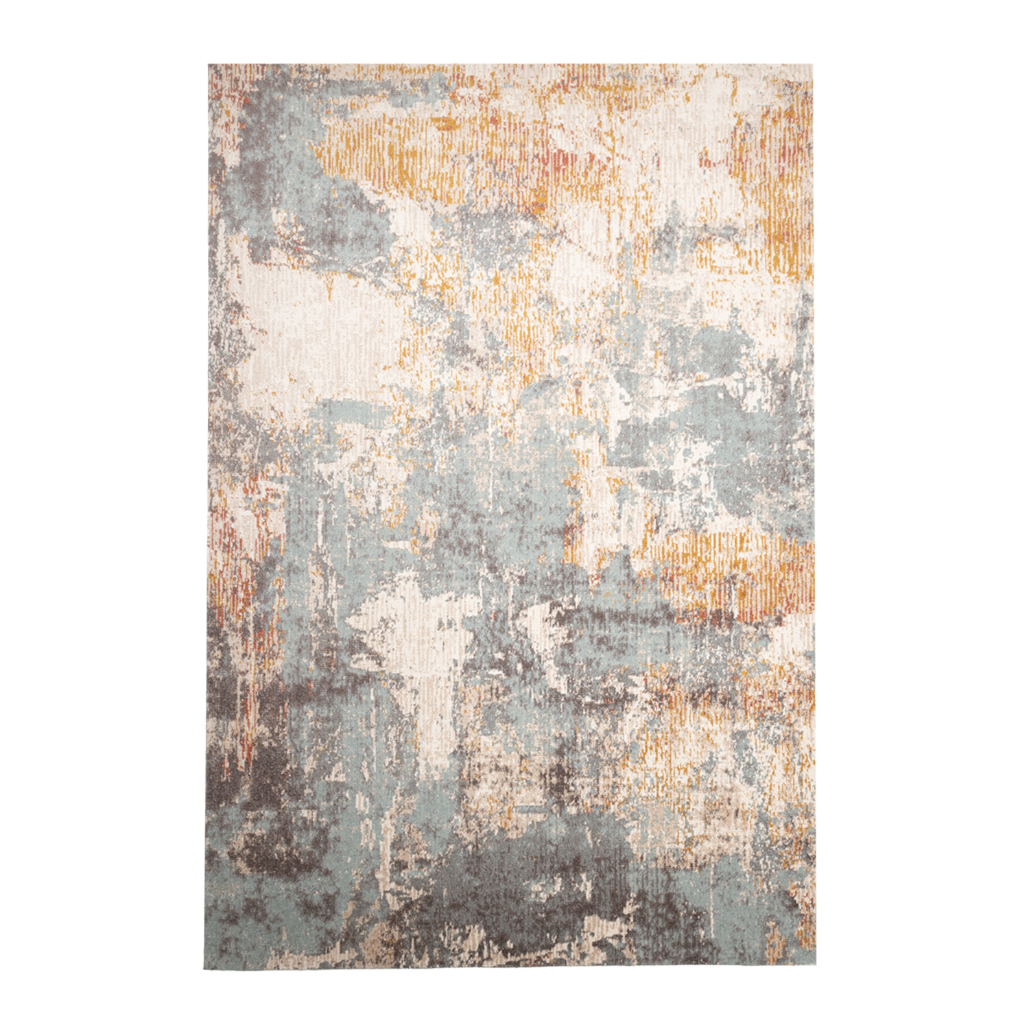 Modern Rug - Bush Turquoise/Cream