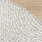 Round Wool Rug - Wise Grey/Blended