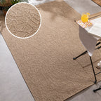 Indoor Outdoor Rug - Dunes Mandala Brown