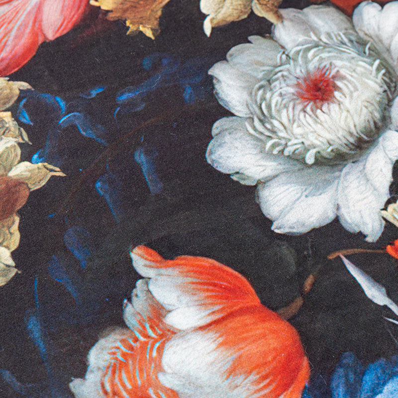Floral Rug - Florine Black/Blue