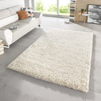 High-pile floor rug - Venice Cream