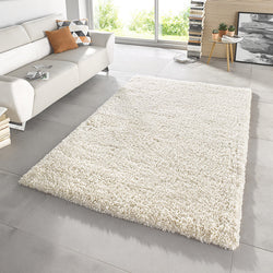 High-pile floor rug - Venice Cream