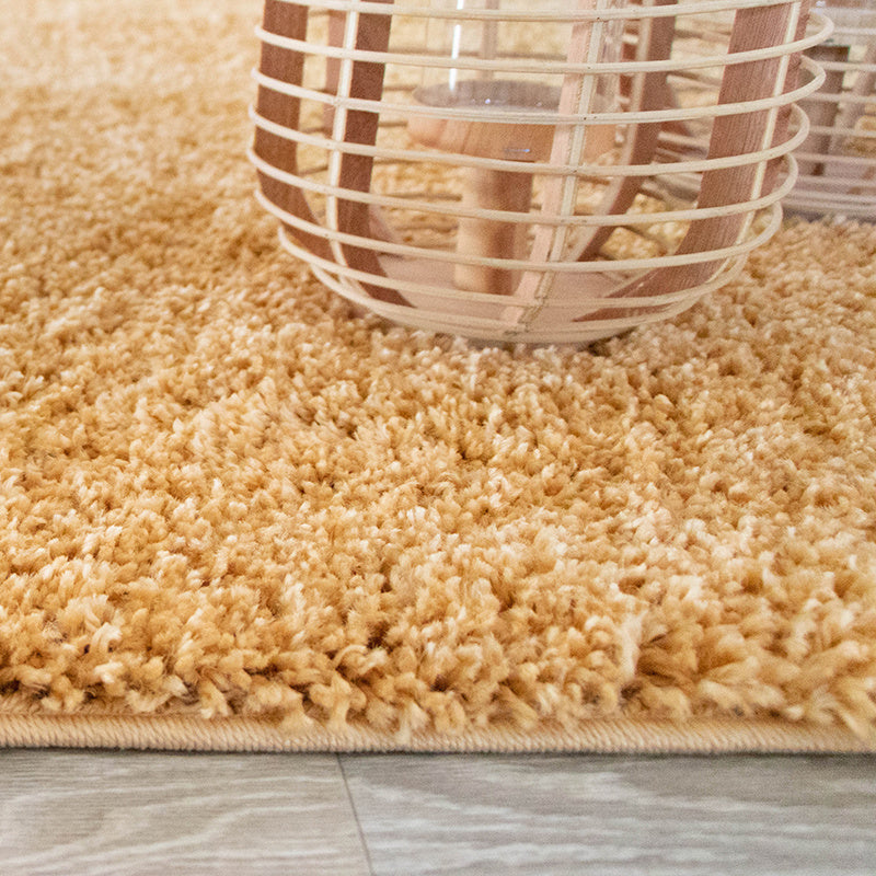 High Pile Rug - Lofty Ochre Yellow