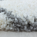 Berber Floor Rug - Agadir Circle Cream/Grey