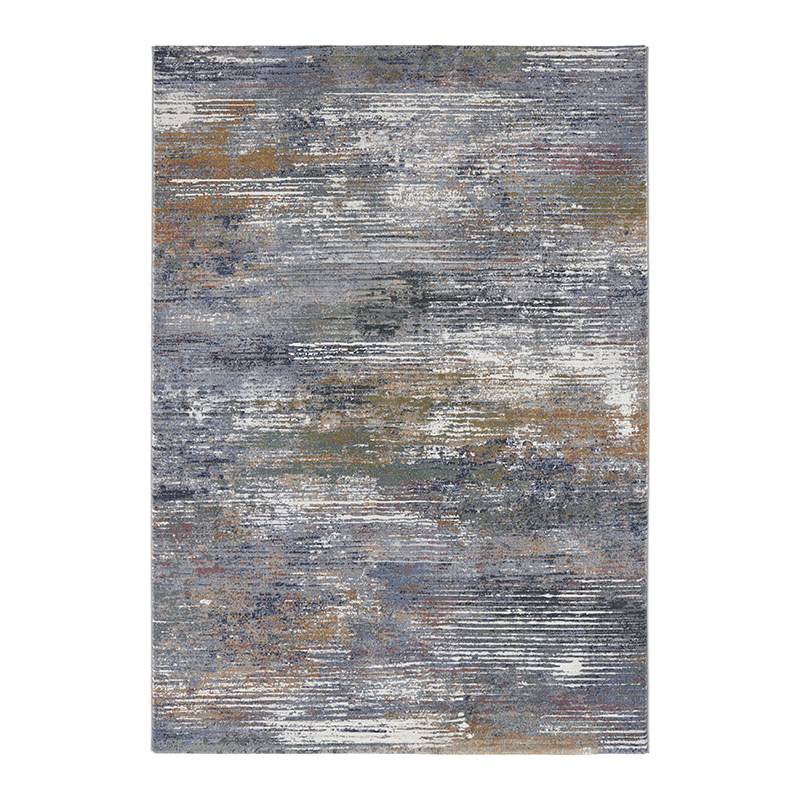 Modern Floor Rug - Arty Multicolour Wash