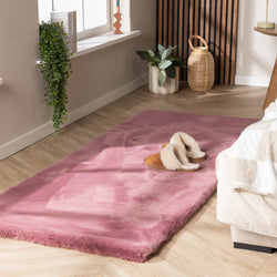 Soft High Pile Runner - Comfy Supreme Dark Pink