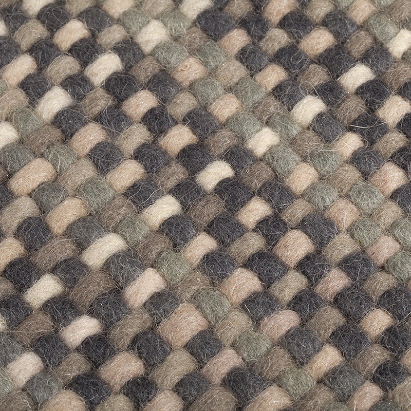 Wool floor rug - Paigee Grey/Beige