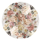 Round Floral Rug - Fleur Multi