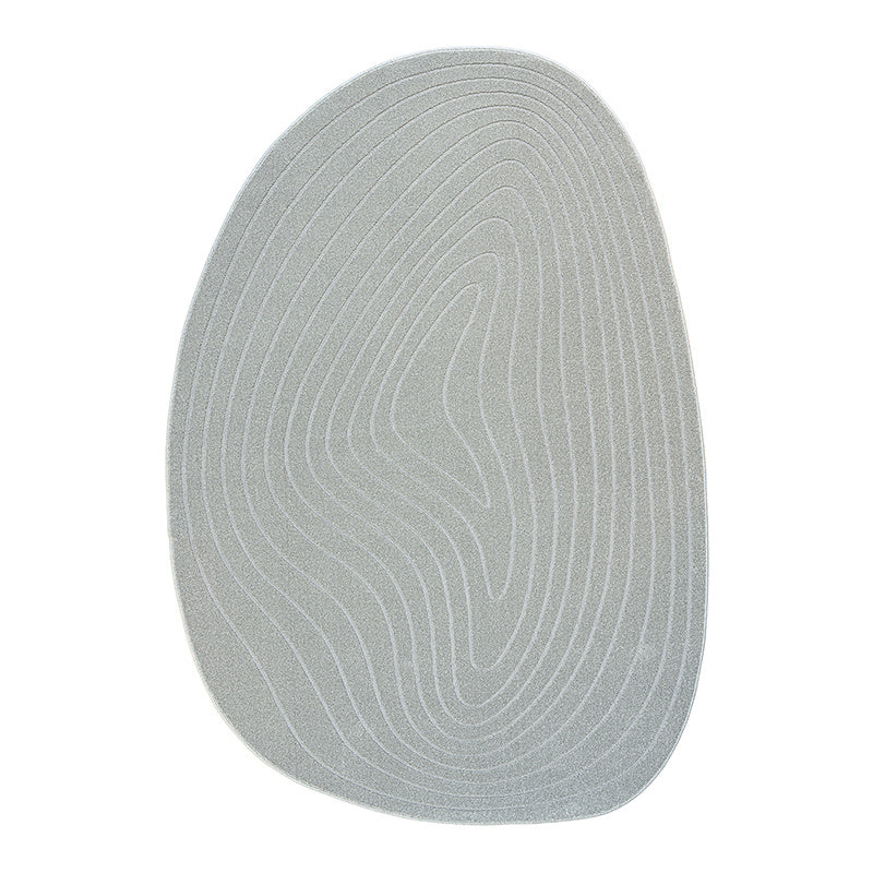 Organic floor rug - Vince 2121 Light Grey