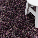 High-pile floor rug - Enjoy Lilac