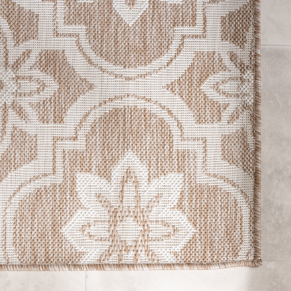 Outdoor Rug – Rio Flower Beige