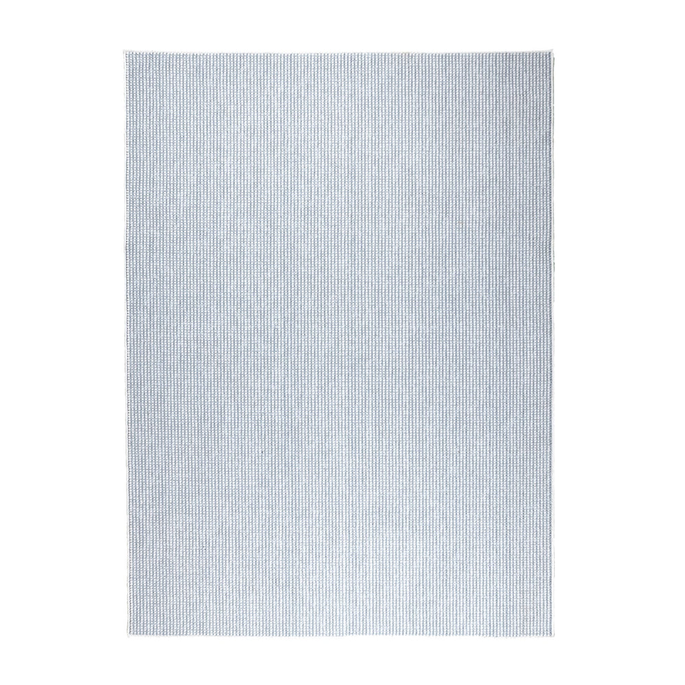 Sustainable Low-Pile Rug - Lykke Light Blue