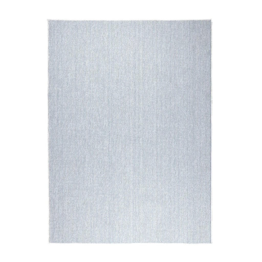 Sustainable Low-Pile Rug - Lykke Light Blue