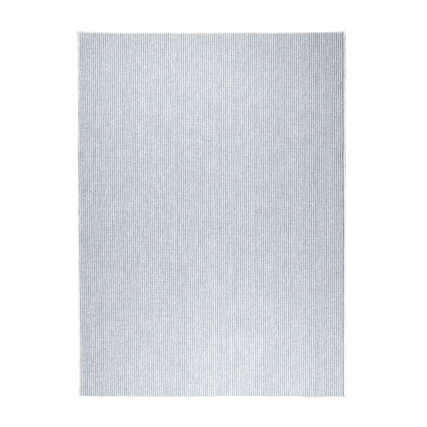 Sustainable Low-Pile Rug - Lykke Light Blue