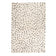 High Pile Rug - Grand Dots Cream/Black