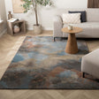 Industrial Rug - Raphael Blue/Terra