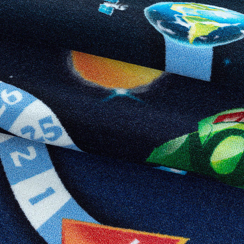 Play Mat - Pleun Space Journey Dark Blue