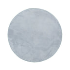 Round Washable Rug - Vivid Grey