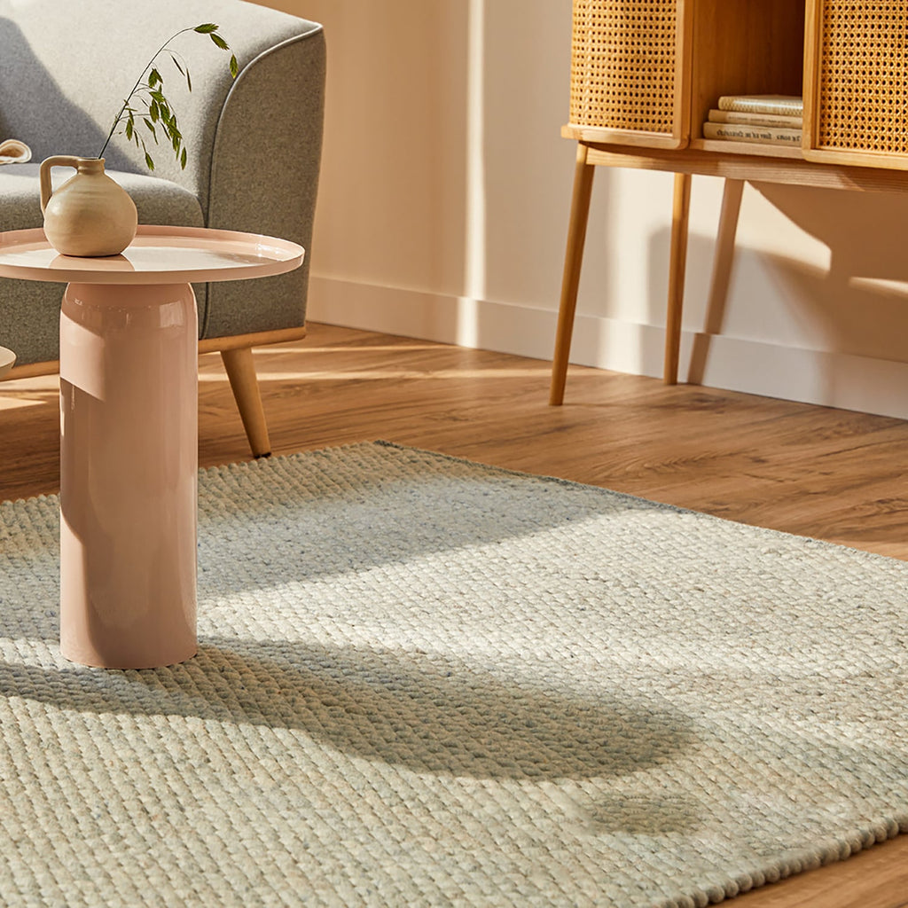 Wool floor rug made to measure - Genua Mint 428